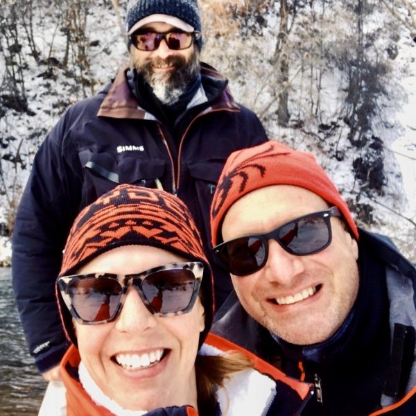Winter fly fishing in Utah