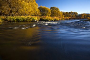 Fall on the Provo River. Long exposure by Jeremy Allan