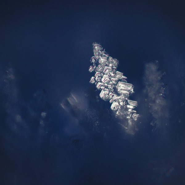 An illuminated snowflake. Fine art prints by Jeremy Allan