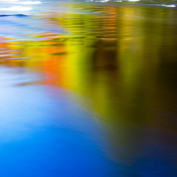 Fall reflections on the Provo River Utah. Utah Fly Fishing Photography By Jeremy Allan.