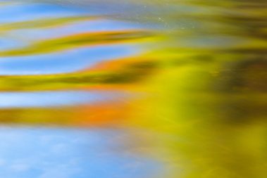 Fall reflections on the Provo River Utah. Fine art prints By Jeremy Allan.