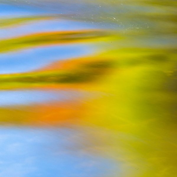 Fall reflections on the Provo River Utah. Fine art prints By Jeremy Allan.