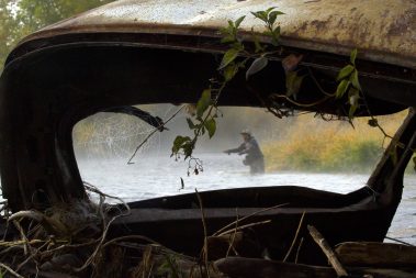 Dry fly casting on the Weber River. Utah fly fishing photography by Jeremy Allan.