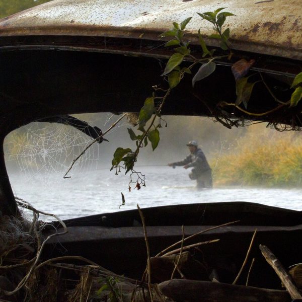 Dry fly casting on the Weber River. Utah fly fishing photography by Jeremy Allan.